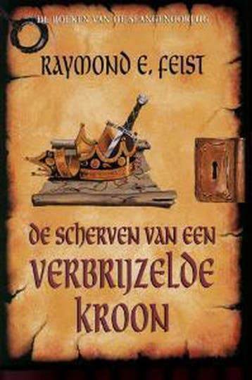 Slangenoorlog 4 Scherven verbrijzelde kroon / De boeken van, Verzenden, Zo goed als nieuw, Raymond E. Feist