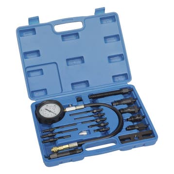 Compressie tester set diesel 19dlg, Verzenden