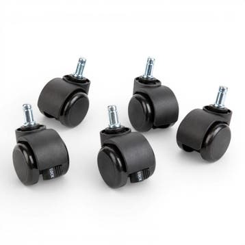 Set (5x) belast geremde wielen, Ø50mm, Ophalen of Verzenden, Nieuw in verpakking, Overige typen