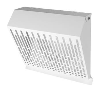 Whisper Luxe Design Gevelkap 100mm - AFVOER - WIT, Verzenden, Nieuw