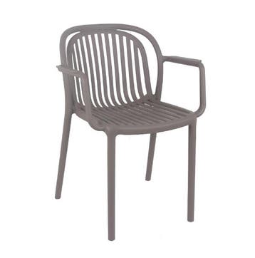 Terrasstoel Lena m/a - Taupe Vintage/Café, Ophalen, Nieuw