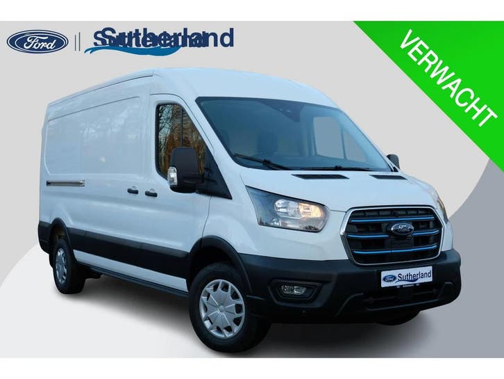 Ford E-Transit | Zakelijke Lease v.a. €612.61 pm, Auto's, Bestelauto's, Lease, Automaat, Financial lease, Elektrisch, Wit, Gebruikt
