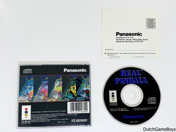 3DO - Real Pinball + Reg. Card, Verzenden, Gebruikt