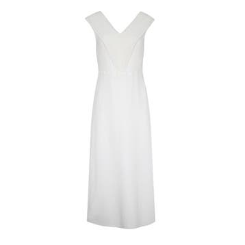 Milano Italy • off white jurk • 36, Kleding | Dames, Verzenden, Wit, Maat 36 (S), Milano Italy