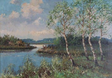 Willem J. Pasman (1905-1984) - Rivier