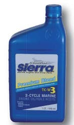 Sierra Blue premium tc3-w3 motorolie voor 2-takt high perfor, Watersport en Boten, Ophalen of Verzenden, Nieuw, Zeilboot of Motorboot