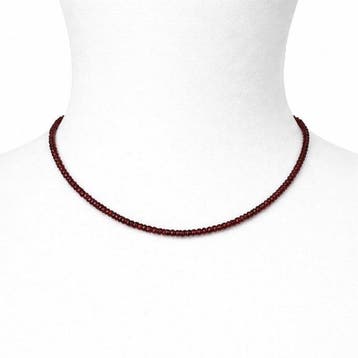 Granaat - andere - Halsketting, Verzamelen
