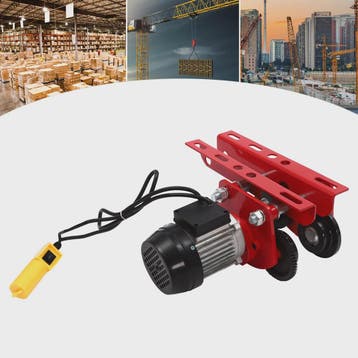Elektrische Hijs Trolley 1 Ton - 370W Heavy Duty I-Balk Kraa, Verzenden, Nieuw