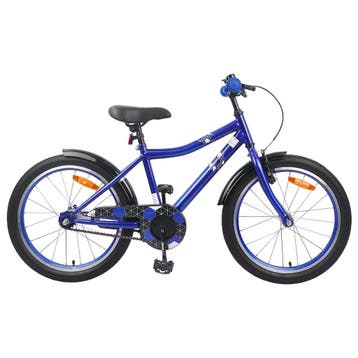 vidaXL Kinderfiets 18 Inch voor 5-7 jaar Donkerblauw, Verzenden, Nieuw