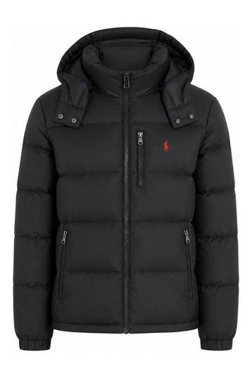 Polo Ralph Lauren Jas Jongens in maat M Blauw, Verzenden, Zo goed als nieuw, Polo Ralph Lauren, Jongen of Meisje