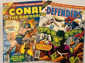 Marvel Treasury Edition (1974) # 15 Conan the Barbarian & 16, Nieuw