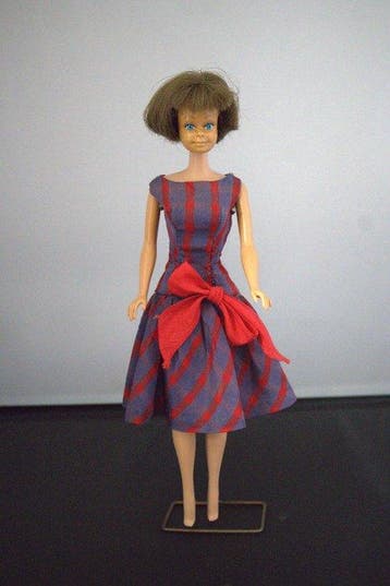 Mattel - Barbiepop Vintage brunette Midge with bendable legs