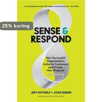 Sense & Respond - Jeff Gothelf 9781633691889, Verzenden, Gelezen, Jeff Gothelf