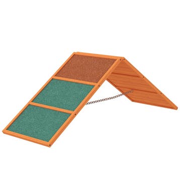TRUUSK Honden Agility Set - Inklapbare Brug - Antislip Opper, Verzenden, Nieuw