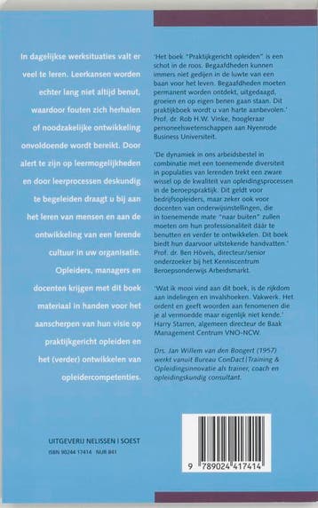 Praktijkgericht opleiden / PM-reeks 9789024417414, Verzenden, Gelezen, J.W. van den Boogert