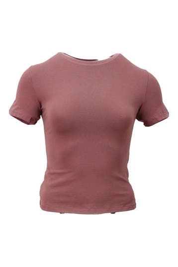 Organic Basics T-shirt in maat L Roze, Kleding | Dames, T-shirts, Organic Basics, Verzenden, Zo goed als nieuw, Overige kleuren