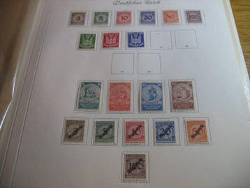 Duitse Rijk - Postzegelverzameling 1924-1932 *, Postzegels en Munten, Gestempeld