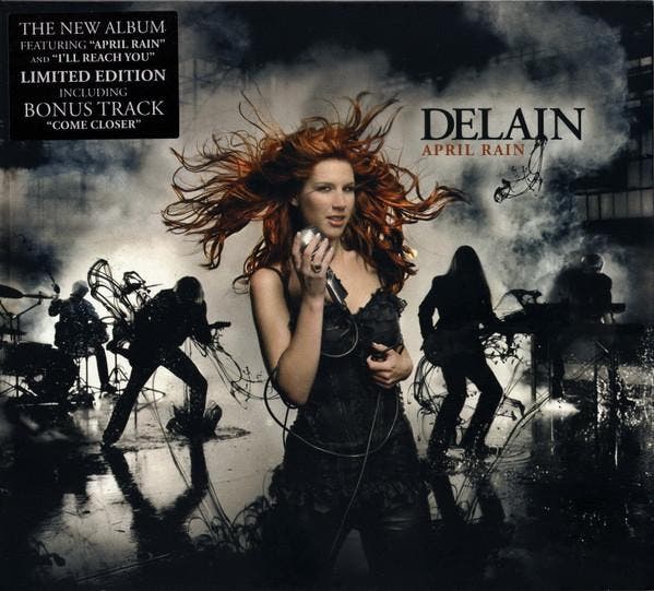 cd - Delain - April Rain, Cd's en Dvd's, Cd's | Hardrock en Metal, Zo goed als nieuw, Verzenden