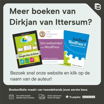 WordPress 4.0 / Handboek - Dirkjan van Ittersum, Verzenden, Gelezen, Dirkjan van Ittersum