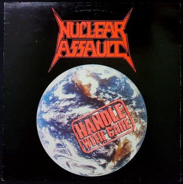 Nuclear Assault - Handle With Care (UK 1989 original LP) -, Nieuw in verpakking