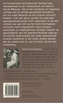 Honderd jaar eenzaamheid 9789029072526, Verzenden, Gelezen, Gabriel García Márquez