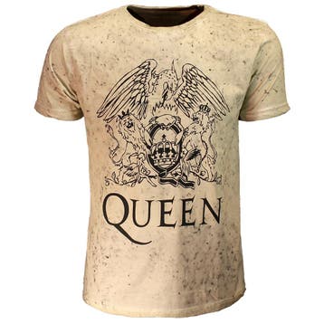 Queen Crest Dip Dye T-Shirt, Verzenden, Nieuw