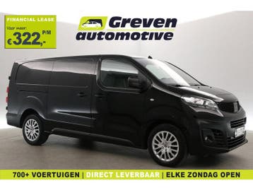 Fiat Scudo 2.0 145PK L3H1 | Automaat | Airco | Camera |, Automaat, Euro 6, Zwart, Diesel