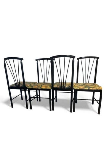 Eetkamerstoel (4) - Hout - Set van vier Thonet-stijl stoelen