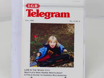 LGB Telegram  Fall 1992 Vol 3 No3 (Boeken en CDDVD), Verzamelen, Ophalen of Verzenden, Gebruikt, Overige typen