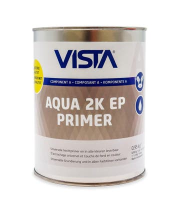 Vista Aqua 2K EP Primer per 1 kg set met 200 gram verharder, Ophalen of Verzenden, Nieuw