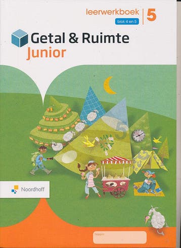 Getal en Ruimte Junior leerwerkboek blok 4 en 5 groep 5 (per, Verzenden, Nieuw