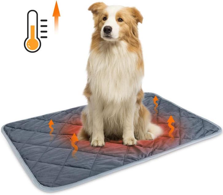 Vetbed Hond – Hondenmat - Warmtedeken Hond - 88x58 cm – Donk, Dieren en Toebehoren, Hondenmanden, Zo goed als nieuw, Verzenden