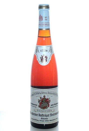 1976 Oppenheimer Sackträger Silvaner Beerenauslese - Weingut, Verzamelen, Nieuw