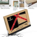 Badkamerspiegel met verlichting - Wandspiegel - 70x70 cm - A, Verzenden, Zo goed als nieuw