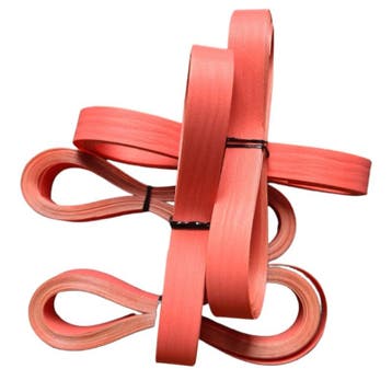 5m Sierlint koraalrood paperlook - krullint - cadeau vers..., Ophalen of Verzenden, Nieuw