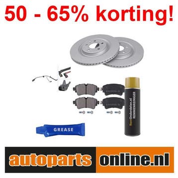 Remschijven + Remblokken Audi Q7 achterzijde, Verzenden, Nieuw, Audi