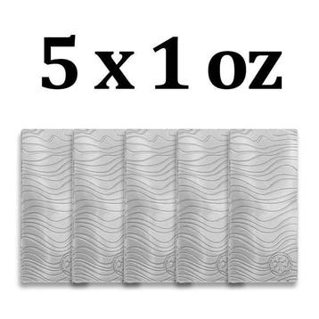 5 Troy Ounce - Zilver .999 - 5 x 2022 1 oz $2 NZD Niue, Postzegels en Munten