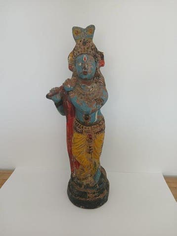 Krishna - Terracotta - India - Begin 20e eeuw