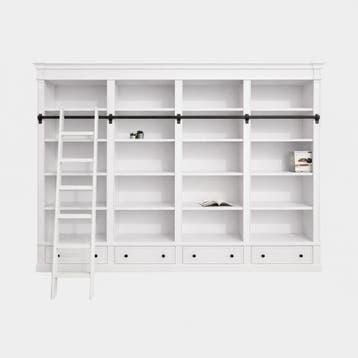 123Kast - Brighton library - boekenkast - 330x40x240H cm - d, Verzenden, Nieuw