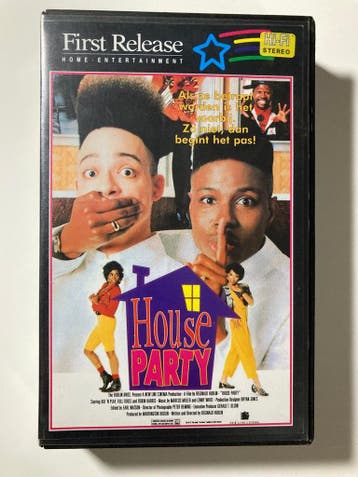 HOUSE PARTY (EX RENTAL) (VHS), Cd's en Dvd's, Verzenden, Gebruikt