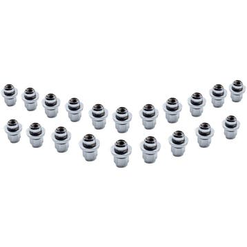 20x Alloy Wheel Nut Stainless Cap geschikt voor Jaguar S-..., Verzenden, Nieuw, Jaguar