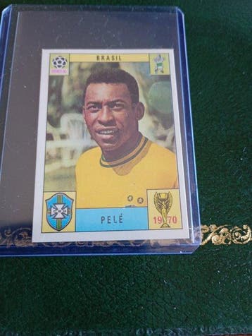 1970 Panini Mexico 70 World Cup Pelé Italian Edition - 1, Nieuw