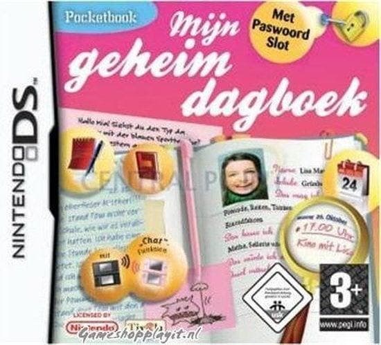 DS Mijn Geheim Dagboek, Spelcomputers en Games, Games | Nintendo DS, Zo goed als nieuw, Verzenden