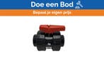 Bieden: De Profec Safe D-75-2,5 PVC-U PN 10 Ball Valve - Du, Watersport en Boten, Ophalen of Verzenden, Nieuw, Kombuis en Sanitair