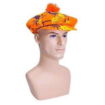 Beach party pet oranje, Verzenden, Nieuw, Feestartikel