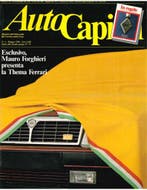 1986 AUTOCAPITAL MAGAZINE 05 ITALIAANS, Nieuw, Author