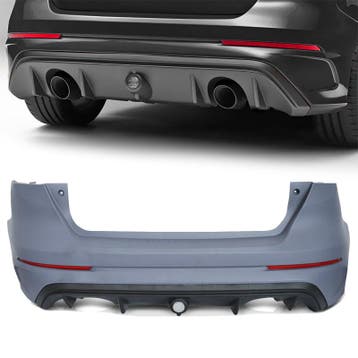 Achterbumper | geschikt voor Ford | Focus 14-18 5d hat. | MK, Verzenden, Nieuw, Ford