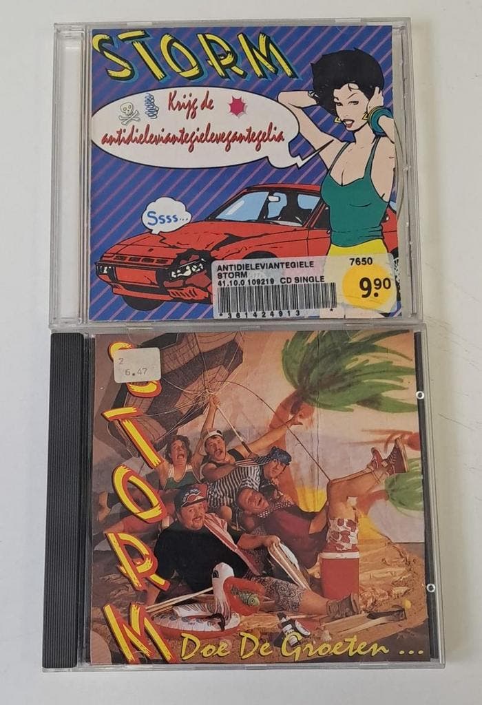 Bundel van 2 Storm CD Singles: Krijg de Antidieleviantegiele, Cd's en Dvd's, Cd's | Pop, Verzenden