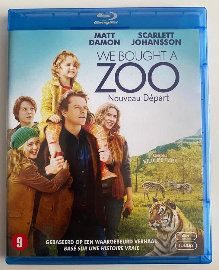 WE BOUGHT A ZOO (BLURAY), Cd's en Dvd's, Blu-ray, Gebruikt, Verzenden