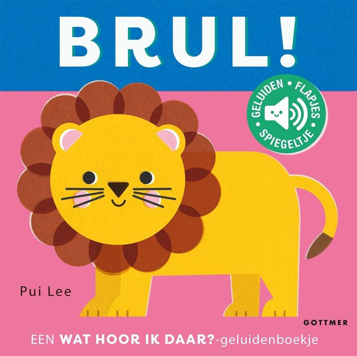 Boek: Wat hoor ik daar? - Brul! - (als nieuw), Boeken, Kinderboeken | Baby's en Peuters, Zo goed als nieuw, Verzenden